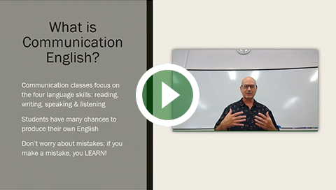 模擬授業 - 人文学科キャリア・イングリッシュ専攻